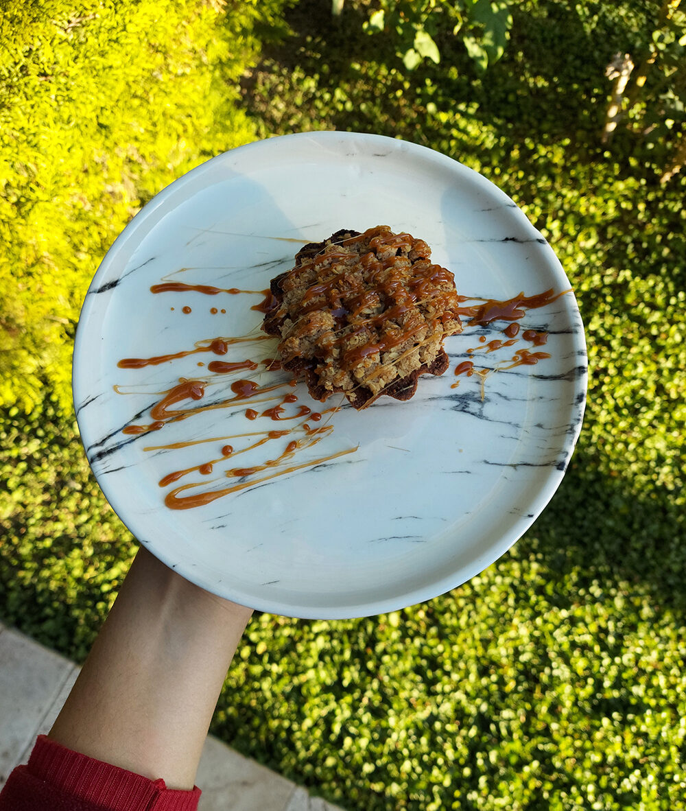 Karamelli Elmalı Tart